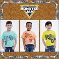 thumbnail image 3 of Monster Jam Little Boys' Novelty 3D Graphic T-Shirt Yellow Grave Digger, 3 of 6