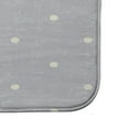 thumbnail image 3 of Simply Daisy 24" x 17" Plush Microfiber Grey Dorothy Dot Bath Mat, 3 of 3