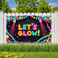 thumbnail image 6 of Neon Theme Glow Party Banner Colorful Design for Dance Party Indoor Event Celebration, 6 of 7