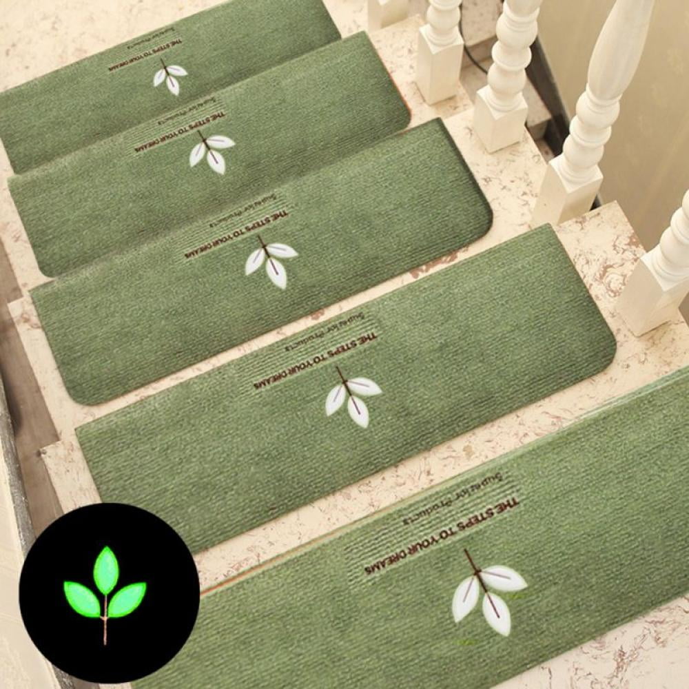 Building Materials Tools Non Slip Luminous Floor Covers Step Mats Staircase Runners Pet Dog