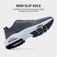thumbnail image 3 of AOV GREEN LEAF Mens Running Shoes Tennis Athletic Sneakers Gym Comfortable Walking Sport Non Slip Workout Cross Training Shoe Size 7-13, 3 of 9