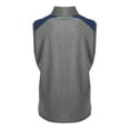 thumbnail image 2 of A4 N4095 Mens Tourney Sleeveless Fleece - Heather/Navy - 2XL, 2 of 2