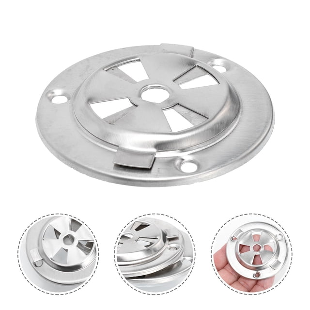 OUNONA 2Pcs Air Vent Covers Stainless Steel Drying Box Accessories for Home