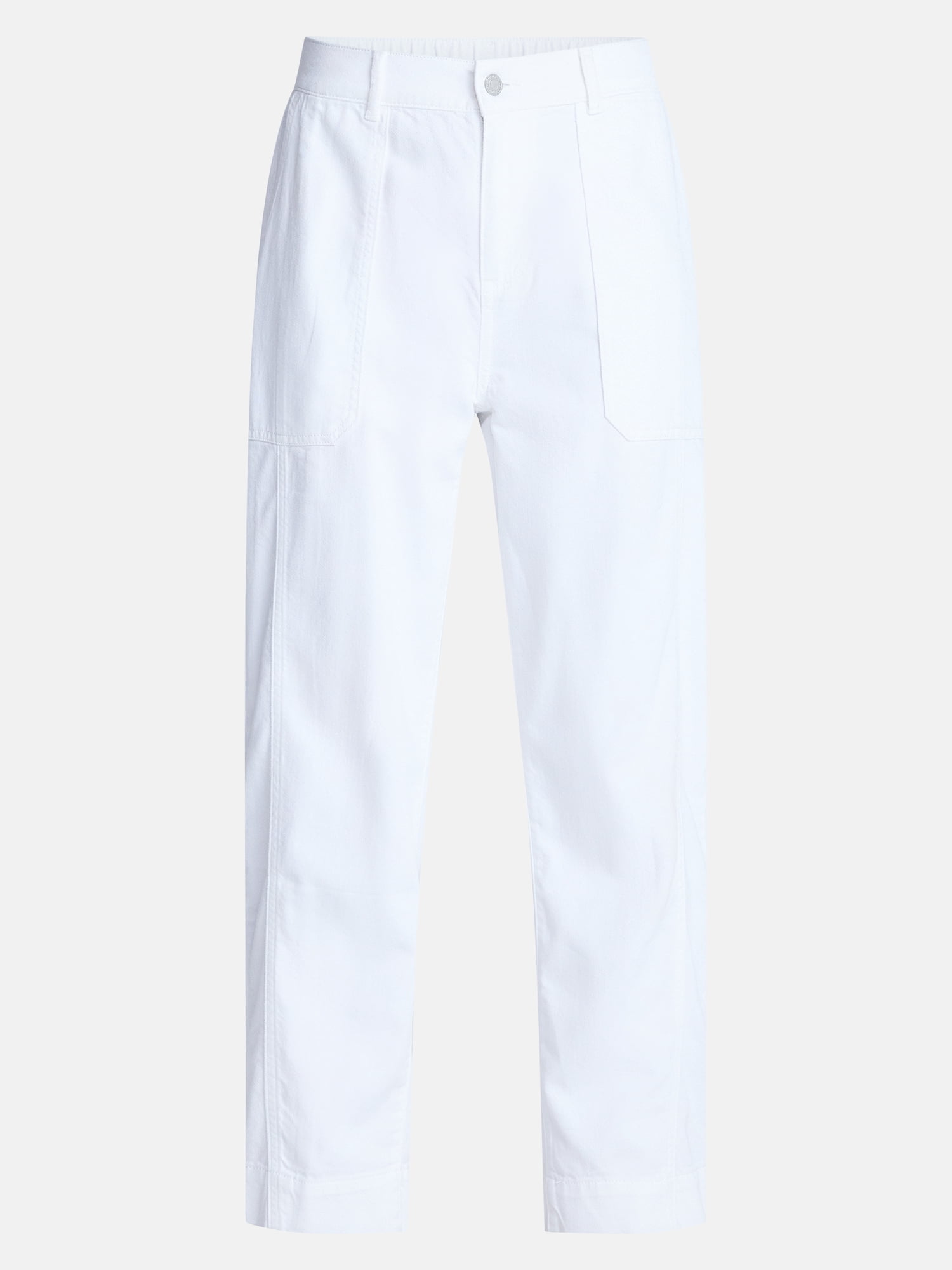 Time and Tru Women's High Rise Drapey Barrel Jeans, 28" Inseam, Sizes XS-XXXL