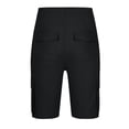 thumbnail image 6 of LONKITO Mens Cargo Shorts Elastic Waist Outdoor Fishing Hiking Shorts with Pockets Solid Color Casual Work Clothes, Size XXL, 6 of 8