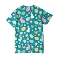 thumbnail image 5 of Staki Girls Easter Shirt Happy Easter Shirts for Girls Easter Bunny Graphic Tee Toddler Easter Shirt Kids Easter Outfit Vacation Clothes 1-9Y 10-13Y(Green,6-7 Years), 5 of 6