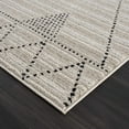 thumbnail image 4 of Hauteloom Casablanca Collection Living Room Bedroom Area Rug - Cozy Moroccan Farmhouse Carpet - Brown, Black, Beige - 6'7" x 9', 4 of 12