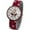 Red, variant on Blekon Collections Women's 38mm Case Christmas Themed Metal Stretch Band Watch