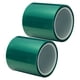 thumbnail image 1 of Cinta Adhesiva de Silicona Alta Resistencia a Altas Temperaturas Unique Bargains Verde 3.94 Pulgadas 108FT Paquete de 2, 1 of 6