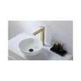 thumbnail image 4 of Elegant Kitchen & Bath FAV-1002BGD Jakob Single Hole Single Handle Bathroom Faucet, Brushed Gold, 4 of 9