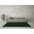 thumbnail image 3 of Ahgly Company Indoor Round Abstract Emerald Green Contemporary Area Rugs, 7' Round, 3 of 4