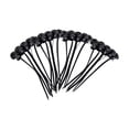 thumbnail image 1 of 20 hebillas universales para correas de cables, fáciles de instalar, multifuncionales, profesionales, de nailon para automoción., 1 of 8