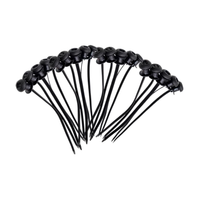 20 hebillas universales para correas de cables, fáciles de instalar, multifuncionales, profesionales, de nailon para automoción.