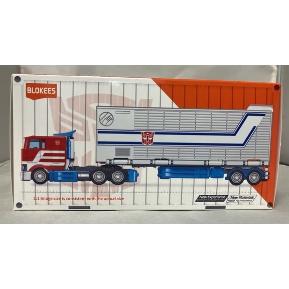 Transformers Blokees Optimus Prime with Trailer CT01 Model Kit Full Vehicle