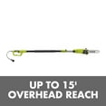 thumbnail image 5 of Snow Joe Sun Joe SWJ803E Electric Multi-Angle Pole Chain Saw 10 inch · 8.0 Amp (Green), 5 of 13