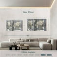 thumbnail image 4 of Elephant Stock Rustic Wood Map Wall Art - Horizontal Multi Panel Canvas - Living Room Wall Decor - Map Multi Panel - Blue And Gray Decor - 74" x 48", 4 of 8