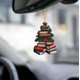 thumbnail image 1 of 1 pieza de colgante de acrílico con forma de libro de árbol de Navidad en 2D para amantes de los libros de Navidad, colgante para espejo retrovisor interior del coche, accesorios exquisitos para, 1 of 9