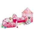 thumbnail image 4 of SKYSHALO 3 in 1 Play Tent and Tunnels, Indoor Outdoor Playhouse Tent Set Best Toy, 4 of 9