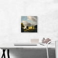 thumbnail image 2 of ARTCANVAS Wooded Landscape With a Timber Framed Church Canvas Art Print by Jan Van Kessel Elder - Size: 12" x 12" (1.50" Deep), 2 of 9
