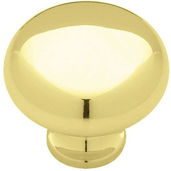 Brainerd #69143 1-1/4" Brass Round Knob
