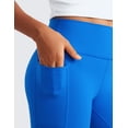 thumbnail image 4 of CRZ YOGA Girls Butterluxe Athletic Biker Shorts with Pockets Dance Yoga Casual High Waist Kids Teen Summer, 4 of 6