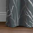 thumbnail image 4 of VCNY Home Kingdom Grey Branch Grommet Blackout Curtain, 40" x 84", 4 of 5