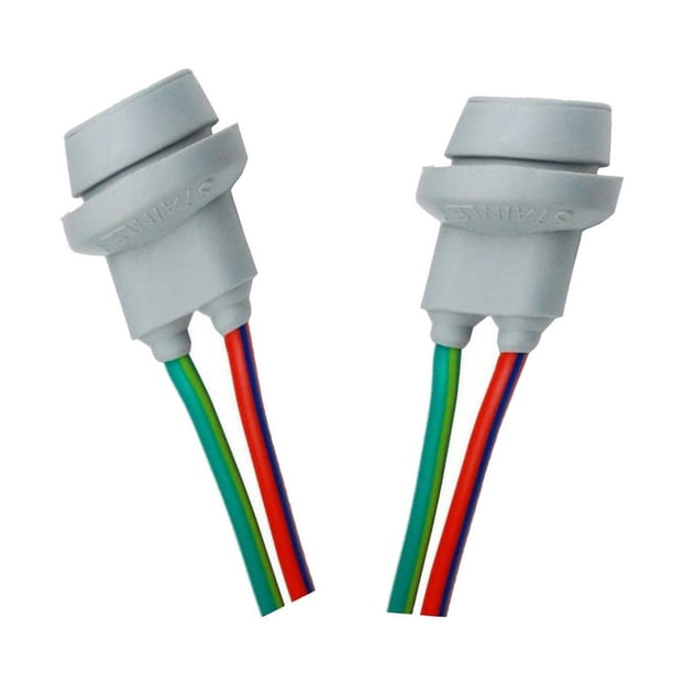 Speravity 2 piezas T10 luz de estacionamiento Interior de coche soporte de lámpara base herramienta de iluminación de freno conector accesorio pieza Bombillas para automóviles Speravity VI017333-00B