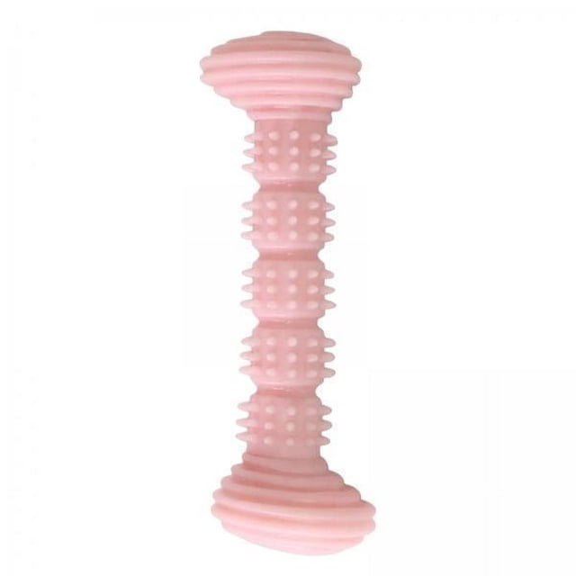 2xJuguete Para Masticar Para Perros, Juguete Interactivo Duradero, Juguete Para Gatitos, Limpieza Resistente A Mordeduras, Color Rosa