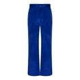 thumbnail image 6 of Dovford Mens Bell Bottom Pants 70s Disco Outfits Slim Fit Velvet Retro Flared Trousers Party Jogger Pants, 6 of 7