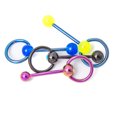 thumbnail image 1 of Anodized Titanium Door Knocker Barbells 4 Pack, 1 of 1