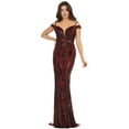 thumbnail image 1 of Off Shoulder Evening Dress, 1 of 3