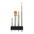 thumbnail image 2 of S SERENABLE Cross Head Screwdriver Bit Set Anti Slip Screw Extractor PH2 Screwdriver Bit 5Pcs, 2 of 9