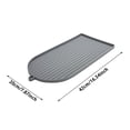 thumbnail image 2 of MKHSQHDG Sales Today Clearance Coffee Machine Mat Tray Coffee Machine 42X20Cm Mat Raised Edge for Bar Coffee Non Silicone, 2 of 5