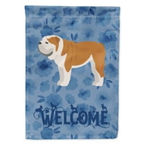 English Bulldog #1 Welcome Garden Flag