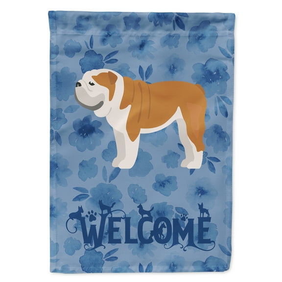 English Bulldog #1 Welcome Garden Flag