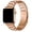 Rose Gold, variant on Metal Link Watch Band for Apple Watch 38/40/41/42mm(Series 10) - Black
