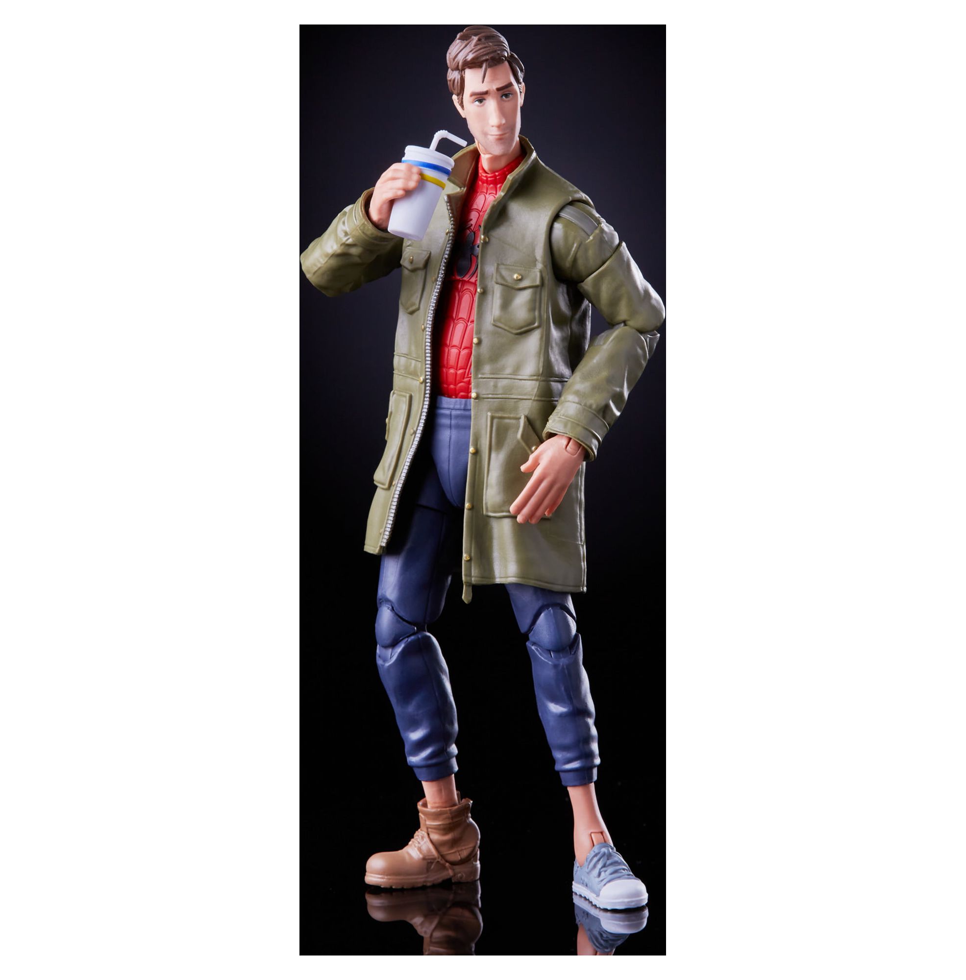 Hasbro Marvel Legends Series Spider-Man: Into the Spider-Verse Peter B. Parker 6-inch Action Figure