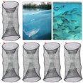 thumbnail image 4 of Trampa Plegable para Pesca Cangrejos Jaulas para Peces Red para Camarones Diámetro 30 5 Uds., 4 of 8