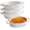 Oval, variant on 4-Pack Oval Creme Brulee Ramekins, 4 oz Mini Porcelain Souffle Dish, Ramekins Oven Safe with Double Handles (White)