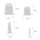 thumbnail image 5 of 4 piezas de ventosas de silicona anticelulíticas, juego de ventosas para terapia de ventosas, juego de ventosas de silicona para masaje facial y corporal para el tratamiento de la celulitis y la, 5 of 8