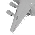 thumbnail image 3 of 1:200 Aircraft Model Alloy Precise Scale Simulation Stable Bracket Home Decoration Diecast Plane Model Dark Gray, 3 of 4