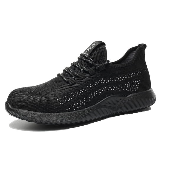 AUXDIQ Steel Toe Work Shoes for Men Women Construction Industrial Safety Sneakers