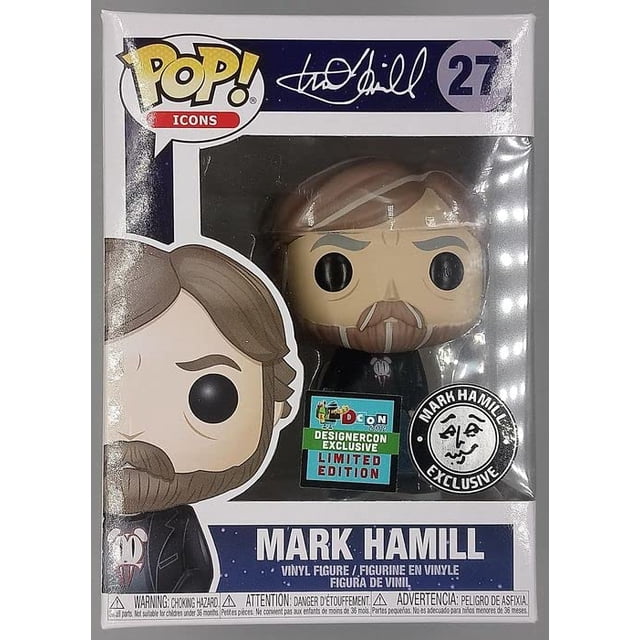 Funko Pop Vinyl Funko Mark Hamill 27 Black Shirt