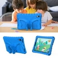 thumbnail image 4 of Allytechgroup iPad Mini 1 2 3 4 5 Case 7.9", Butterfly Design Kids Friendly Shockproof Kickstand EVA Shoulder Strap Bumper Lightweight Case for Apple iPad mini 1st 2nd 3rd 4th 5th Gen, Blue, 4 of 8