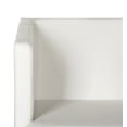 thumbnail image 5 of Safavieh Celine Modern Glam Chrome Upholstered Cross Leg Chair, 5 of 7