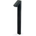 thumbnail image 1 of Placa flotante con número de casa, 5 pulgadas (12 cm), números de puerta modernos, placa con números de dirección de calle, metal negro (negro, 1), 1 of 5