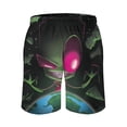 thumbnail image 3 of Invader Zim Mens Board Shorts Quick Dry Swim Trunk Lightweight Soft Swimsuit Bathing Suit for Boys L, 3 of 8