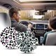 thumbnail image 5 of Posavasos para coche, paquete de 2, posavasos de cerámica absorbente con estampado de leopardo, posavasos para portavasos, con una muesca para el dedo para una fácil extracción (gris) Adepaton LRWJ901-3, 5 of 7