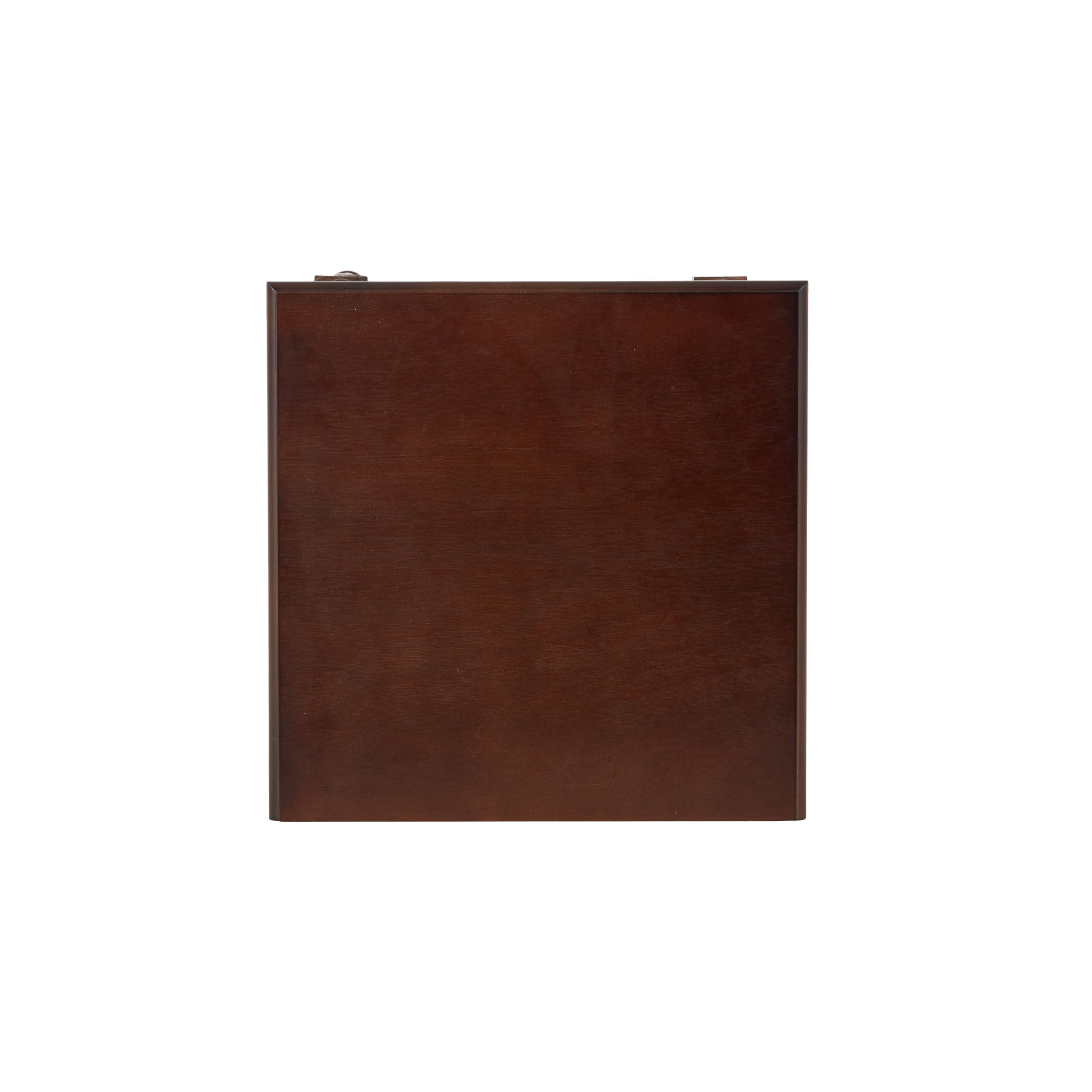 DecMode 16" x 29" Brown Wood 1 Drawer Accent Table, 1-Piece