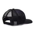 thumbnail image 4 of ARIAT Gorra con logotipo de escudo monocromo para hombre, color negro, con cierre ajustable en la parte trasera de malla, 4 of 6